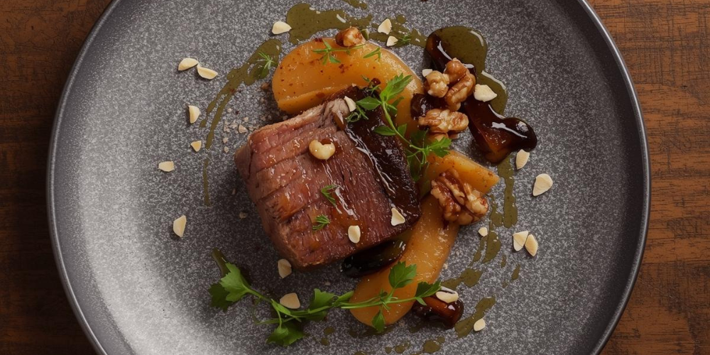 Weihnachtsmenü mit passenden Saale-Unstrut Weinen