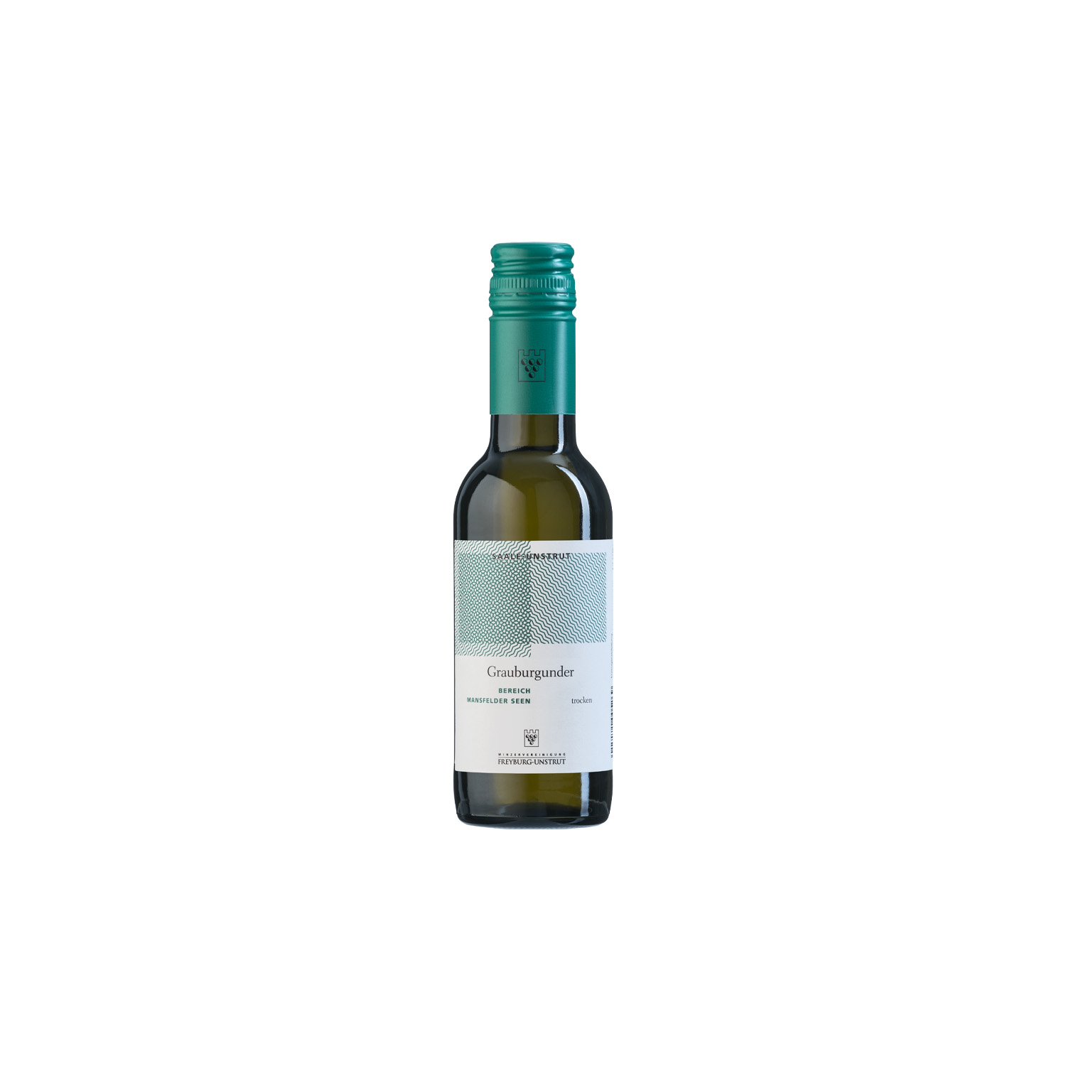 Grauburgunder trocken 2024 Bereich Schloss Neuenburg Deutscher Qualitätswein 0,25l   Eine kleine 0,25 Liter Flasche Weißwein Grauburgunder trocken ausgebaut
