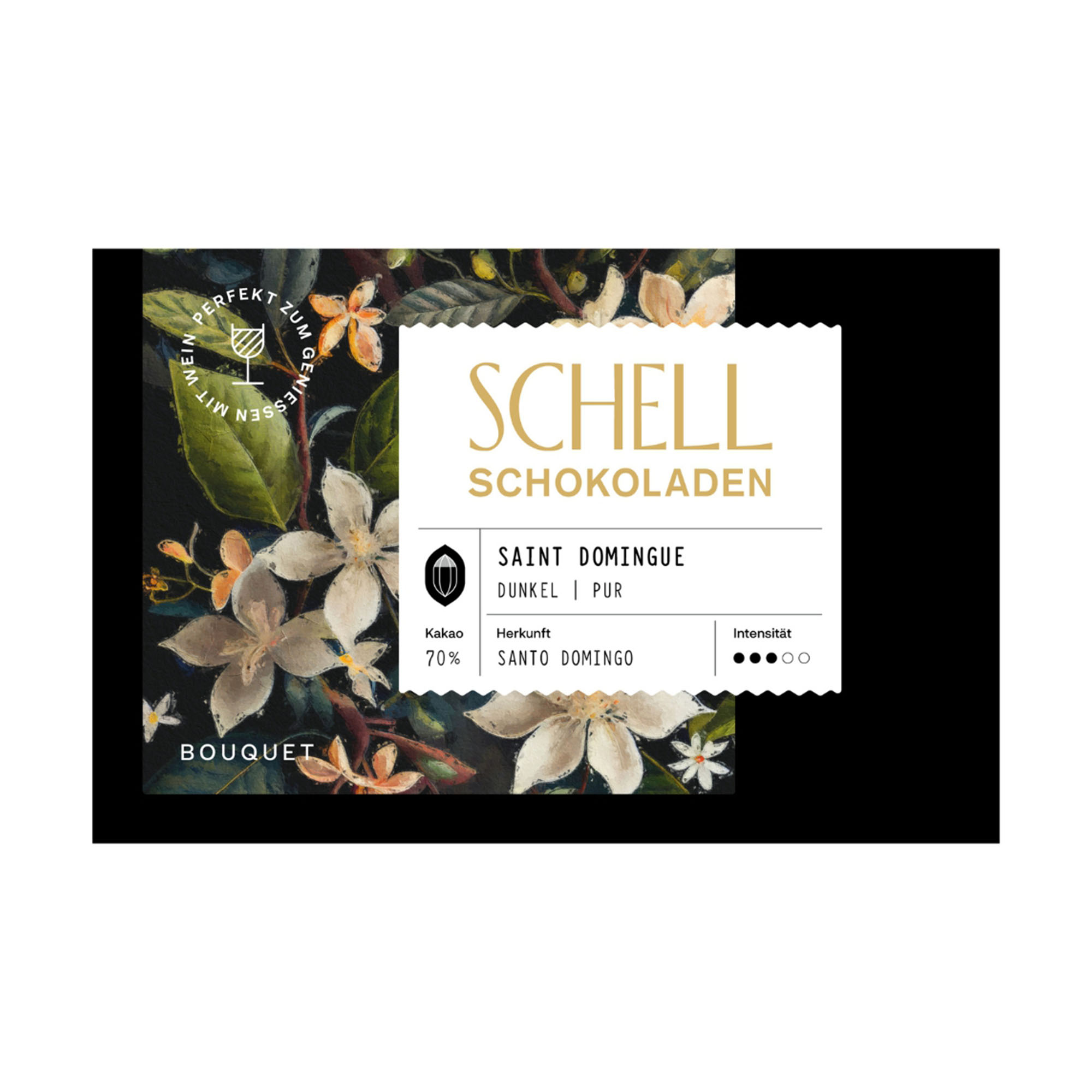 Schell Schokolade Saint Domingue 50g Schell Schokolade Saint Domingue 50g