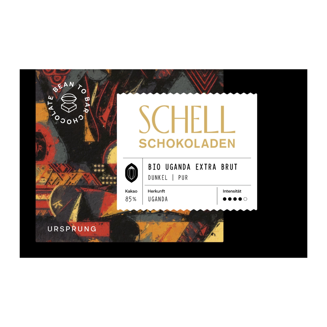 Schell Schokolade Uganda 50g Bio Schell Schokolade Uganda 50g Bio