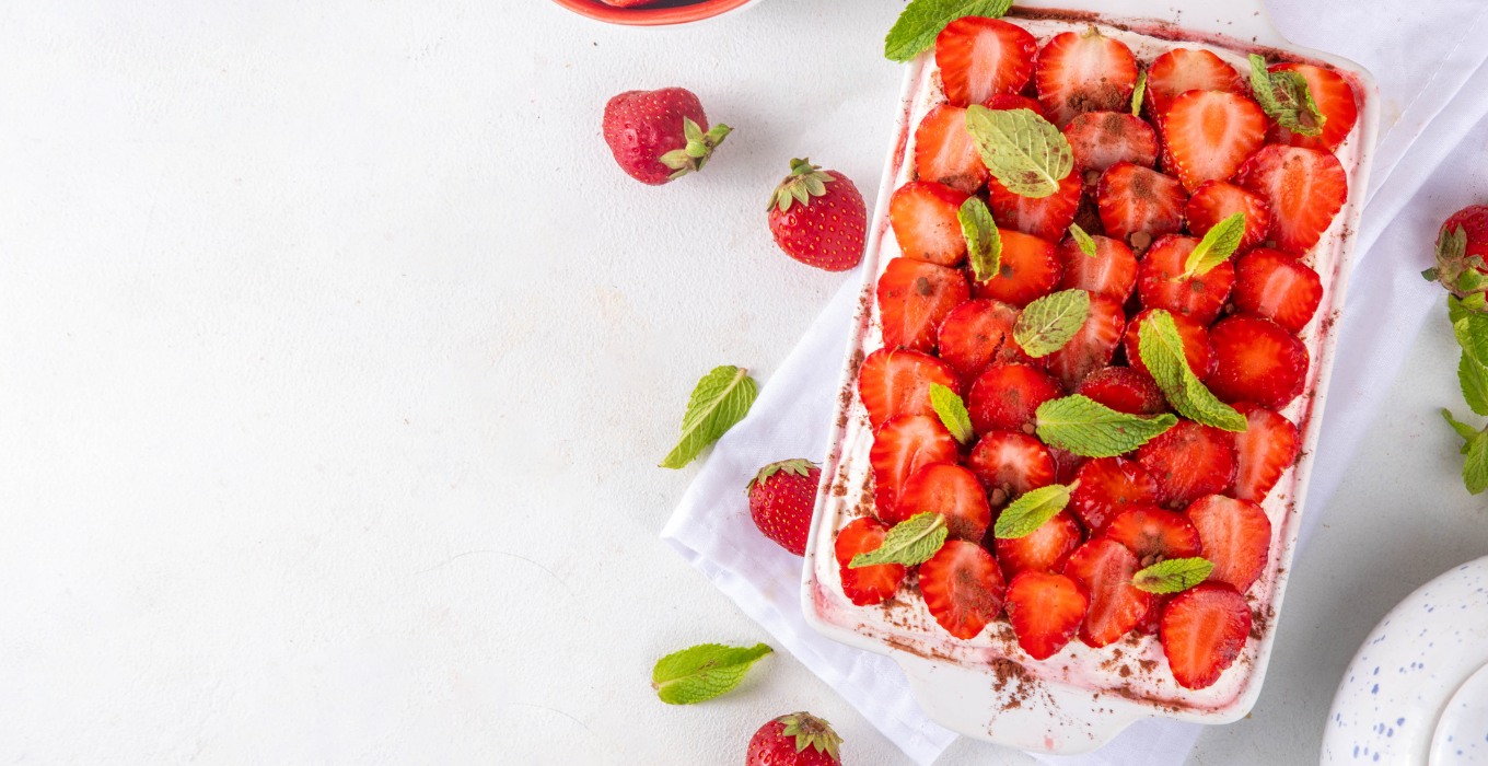 Tiramisu mit heimischen Gartenobst