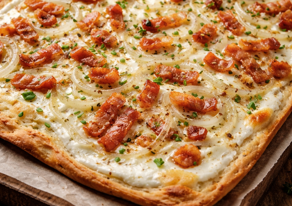 Elsässer Flammkuchen