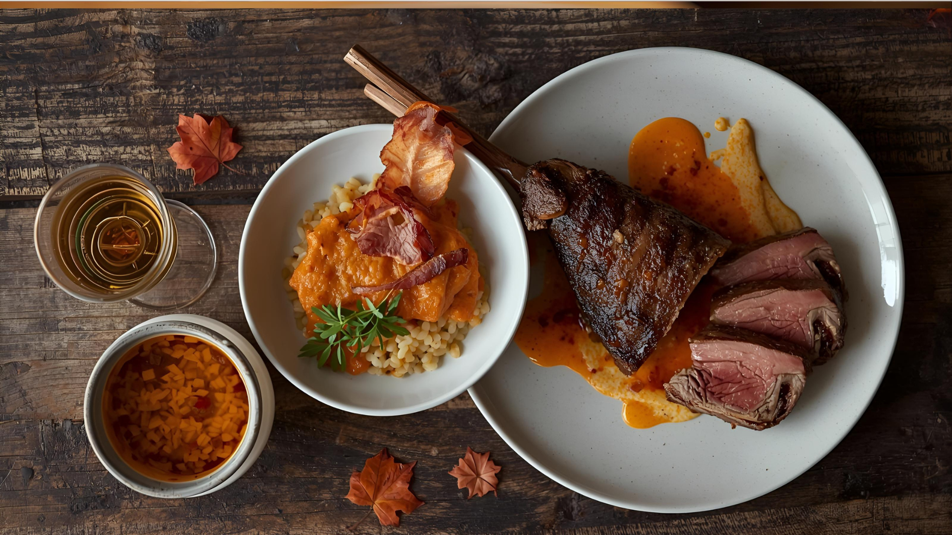 Menü: „Goldener Herbst“ – Ungewöhnlich & Elegant