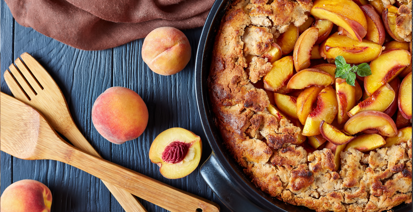 Pfirsichkuchen