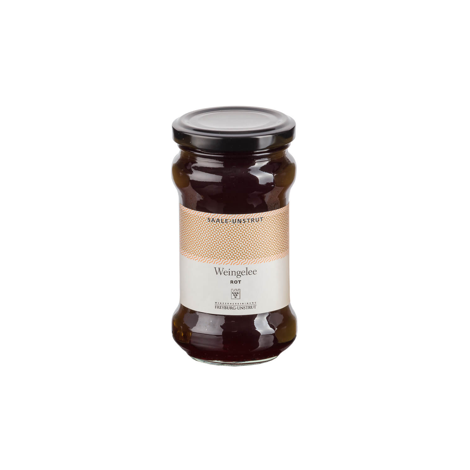 Weingelee rot 230g  Ein Glas rotes Weingelee