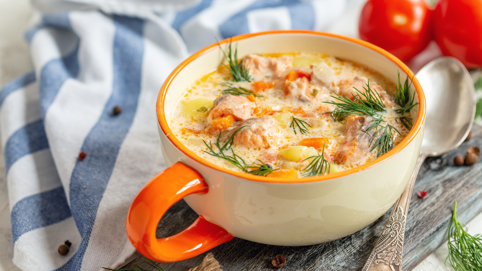 Fischragout in Kräuterrahm: Feines Sommergericht – leicht, aromatisch, elegant