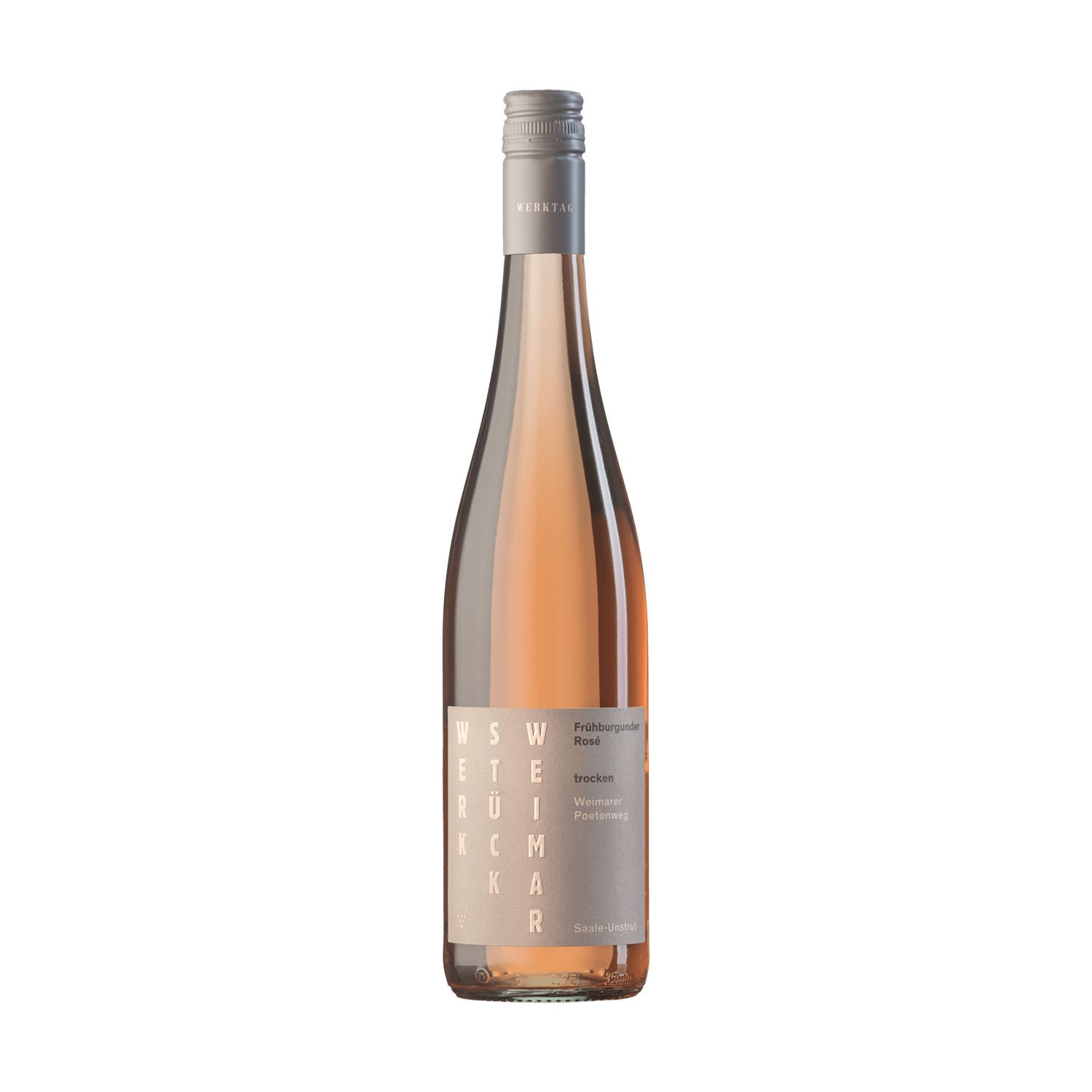 Frühburgunder Rosé trocken 2022 Werkstück Weimar Werktag 0,75l