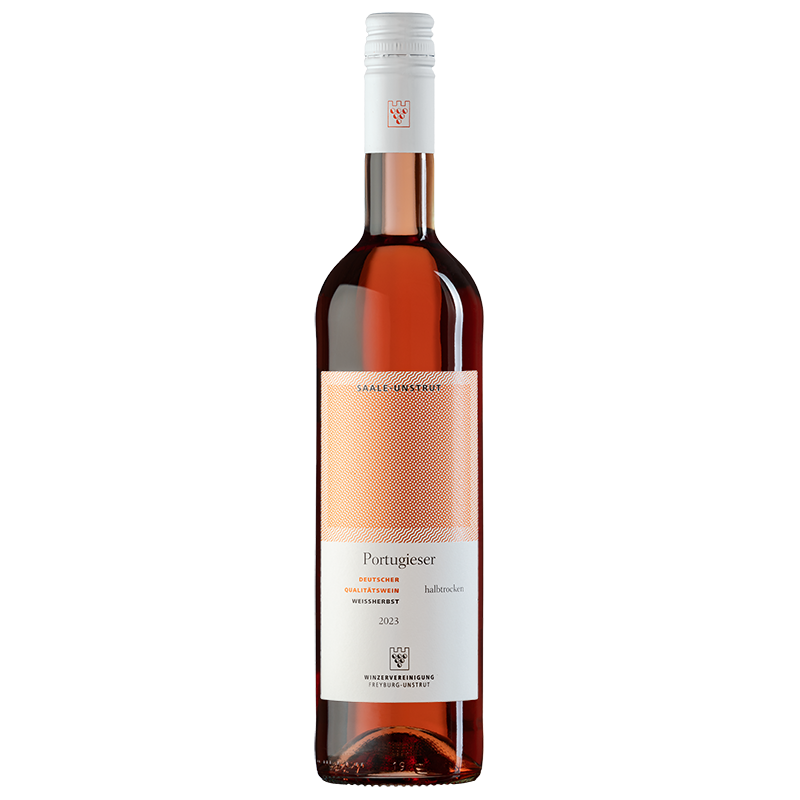 Portugieser Weißherbst halbtrocken 2024 Deutscher Qualitätswein 0,75l    Portugieser Weißherbst halbtrocken 2024 Deutscher Qualitätswein 0,75l