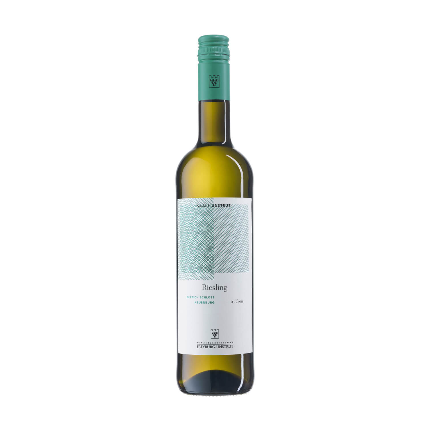 Riesling trocken 2023 Bereich Schloss Neuenburg Deutscher Qualitätswein 0,75l   Eine 0,75 Liter Flasche Weißwein Riesling trocken ausgebaut