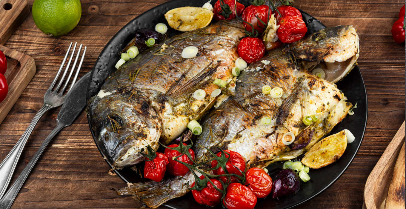 Dorade gegrillt